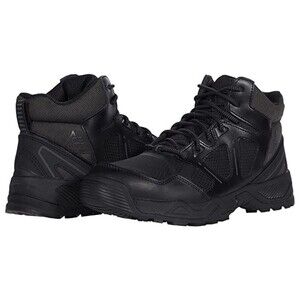 Ace Defender Mid 63206-S11 Unisex US M11/W12.5 Black Soft Toe Work Boots ZPO3314